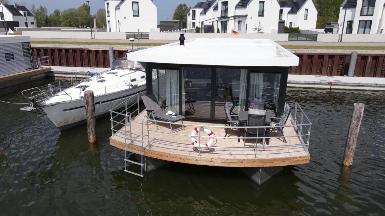 Hausboote Mitten Im Naturschutzgebiet Auf Usedom Vila Peenemunde Exterior foto
