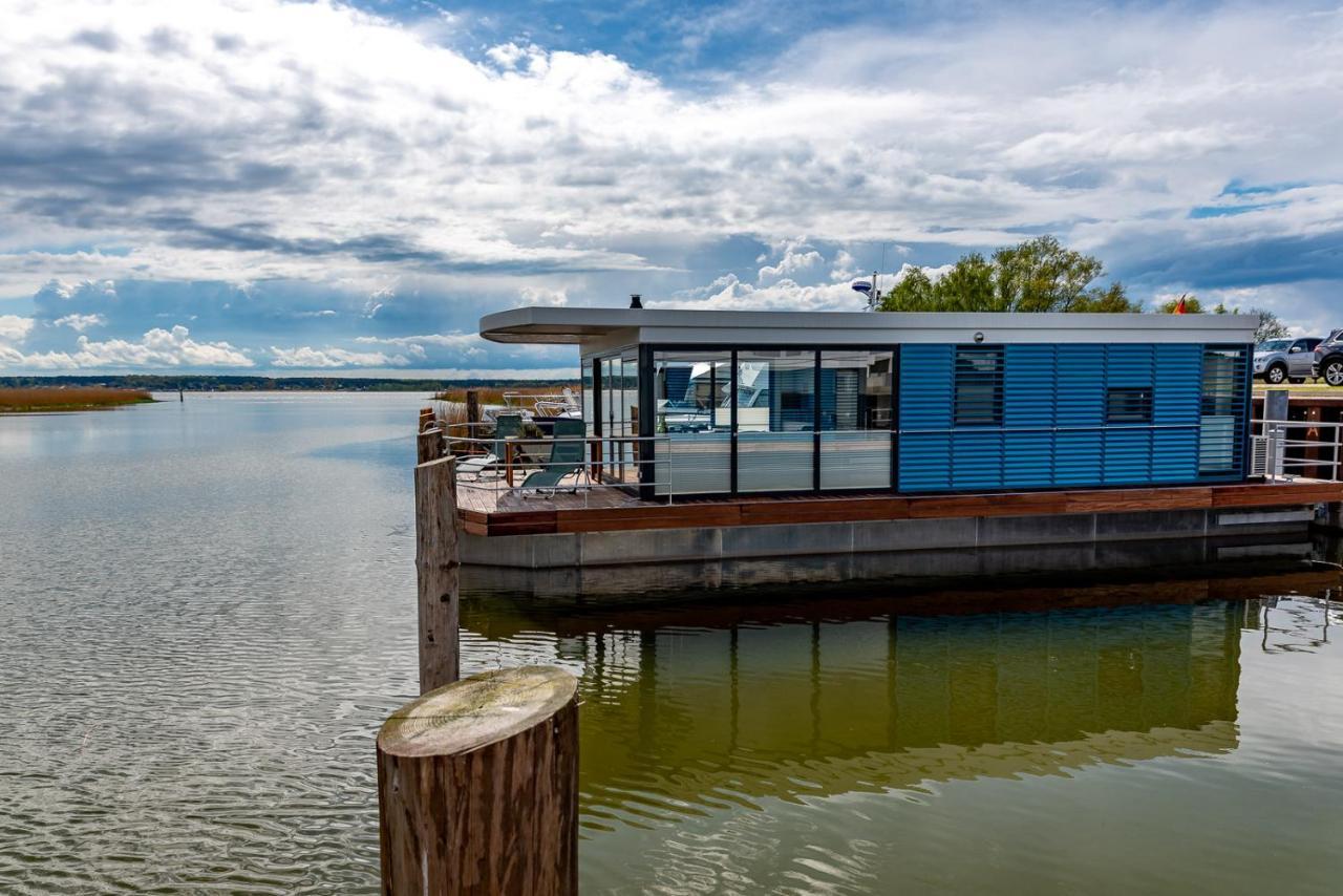 Hausboote Mitten Im Naturschutzgebiet Auf Usedom Vila Peenemunde Exterior foto