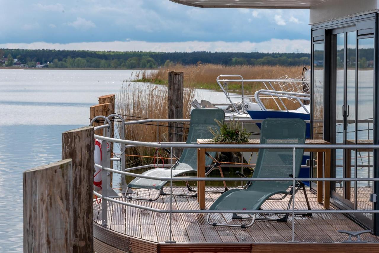 Hausboote Mitten Im Naturschutzgebiet Auf Usedom Vila Peenemunde Exterior foto